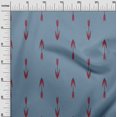 thumbnail image 2 of oneOone Coton Biologique Voile Tissu Imprimé Ikat Flèche par Yard 42 Pouces de Large, 2 of 4