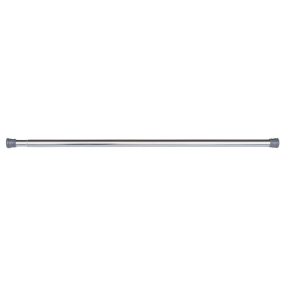 Polished Chrome Classic Adjustable Tension Shower Rod, No Drill, Expandable 36-63 in.