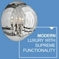 thumbnail image 4 of 35690PN Hinkley Lighting Leo - 1 Light Wall Sconce in Traditional and Glam Style - 8.75 Inches Wide by 8.75 Inches High-Polished Nickel Finish, 4 of 4