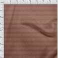 thumbnail image 4 of oneOone Velvet Brown Fabric Leaves Sewing Craft Projects Fabric Prints By Yard 58 Inch Wide, 4 of 5