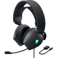 thumbnail image 5 of Alienware AW520H Wired Gaming Headset - Dolby Atmos, Unidirectional, AlienFX 16.8 Million RGB Colors, Microphone Mute, Volume On-Headset Controls, 40mm Hi-Res Certified - Dark Side of The Moon, 5 of 7