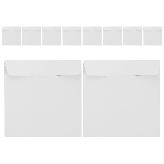 Luxshiny 10Ud De Envío Para Cd Y Dvd En Cartón Para Guardar Y Transportar
