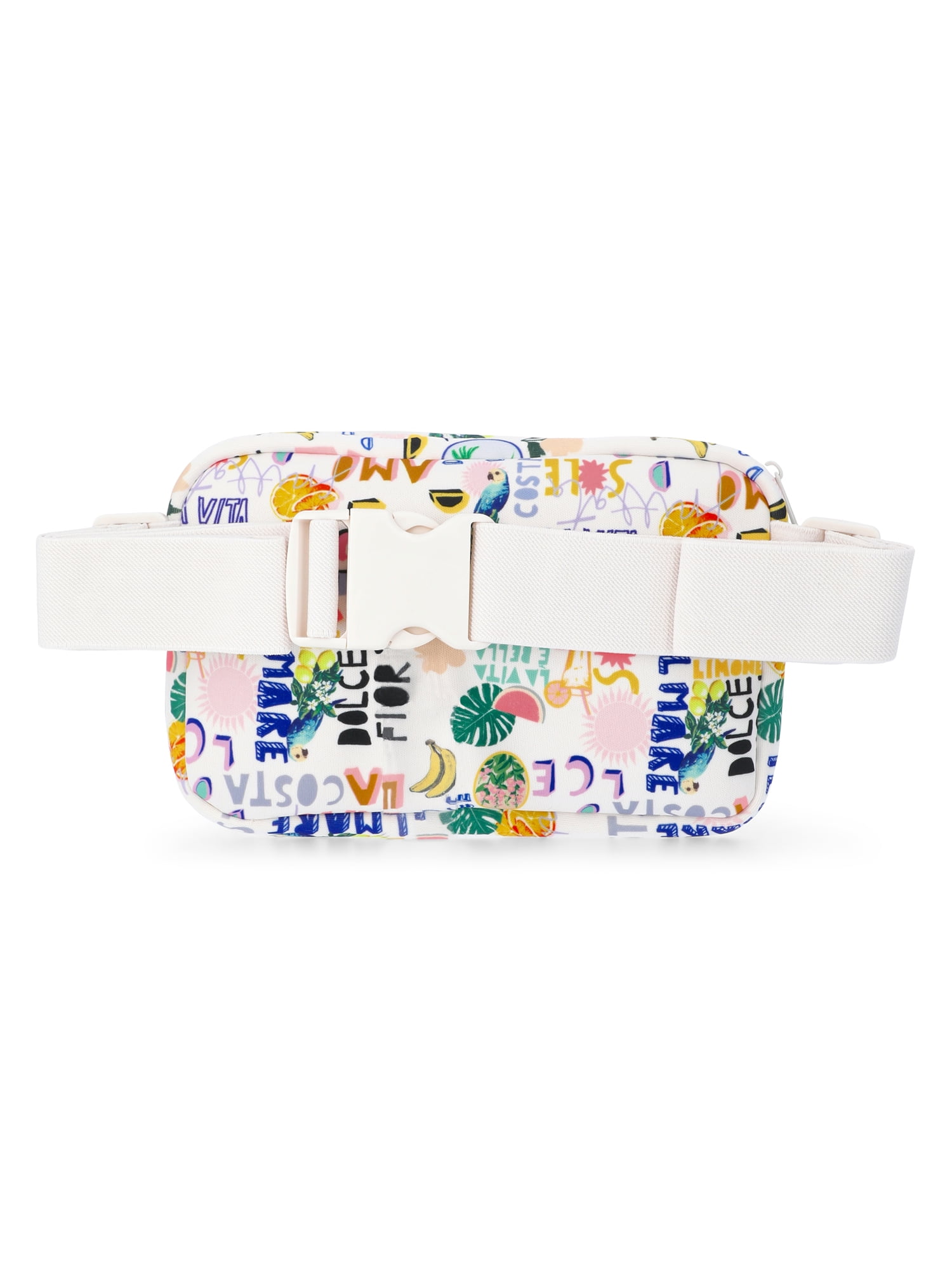 No Boundaries Women's Beach Neoprene Fanny Pack, Multi Travel