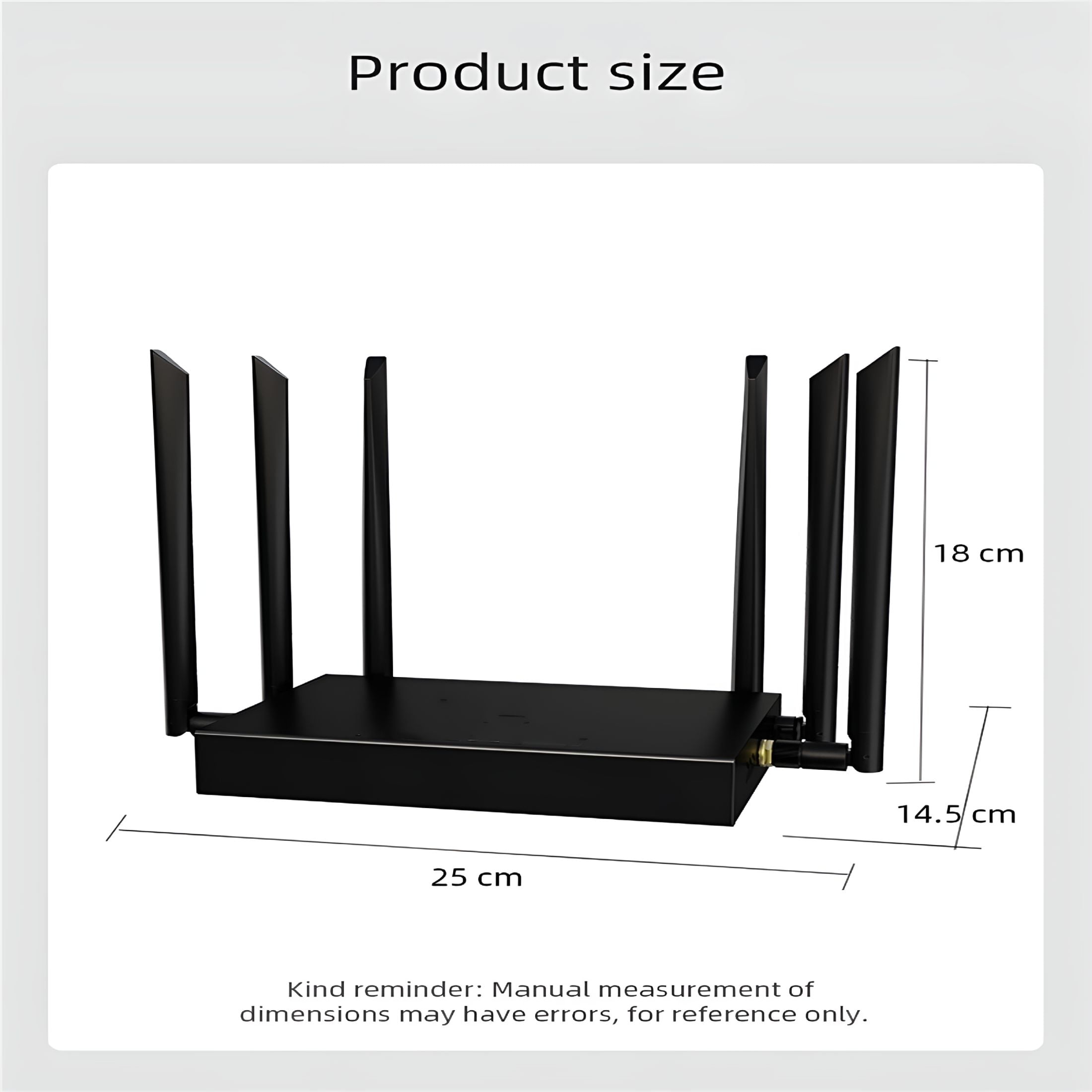 GJX WiFi Router with Unlimited Satellite Internet, High-Speed Wireless Network Coverage for Remote Areas, Easy Setup & Stable Connection for Home or Travel