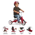 thumbnail image 2 of Tricycle pour Tout-Petit Radio Flyer Triple Jeu Tricycle Rouge 1-3 Ans, 2 of 9