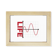 thumbnail image 1 of Rising Falling Living Standards Desktop Photo Frame Picture Art Decoration Painting 6x8 inch, 1 of 3