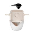 thumbnail image 3 of GUOOL Paperless Pour Over Coffee Maker, Mesh , Coffee Accessories for the Office White, 3 of 9