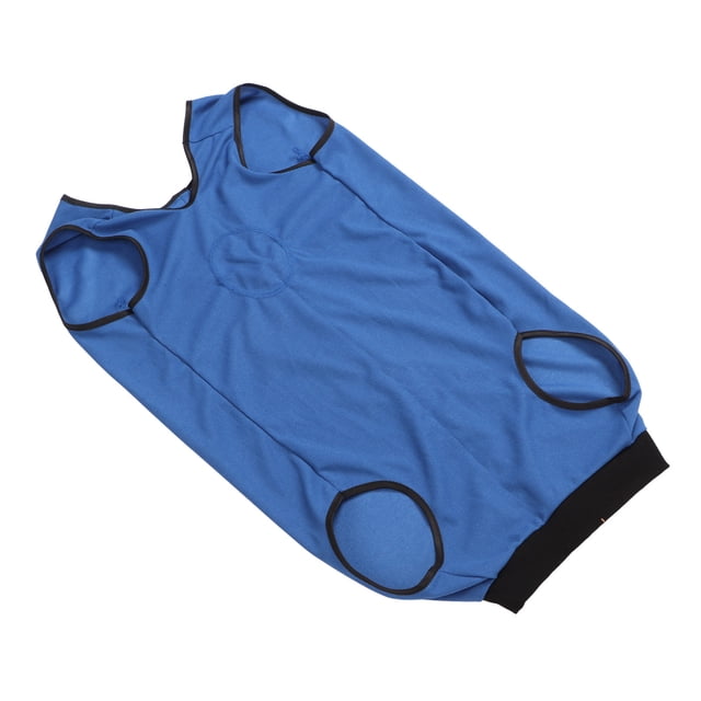 M Buder Traje Quirúrgico de Recuperación para Mascotas Cómodo y Transpirable Antilameduras para Perros Azul Real 2XL 22.0 cm / 8.66 inches