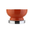 thumbnail image 5 of JONATHAN Y Bowen 27.5" Contemporary Transitional Ceramic Gourd LED Table Lamp, Coral, JYL4023A, 5 of 5