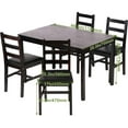 thumbnail image 6 of FDW Dining Table Set Pine Wood Kitchen Dining Room Table Dinette Table with 4 Chairs 28.7", 6 of 6