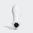 thumbnail image 2 of Tenis Adidas Mujer GW5457 Blanco 25.5 cm Adidas Hoops 3.0 MID, 2 of 4