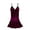 Womens Nightgowns Wine, variant on ylioge Womens Silk Nightgowns Built in Bras Lace Splice V Neck Mini Pajama Dresses Ladies Trendy Solid Spaghetti Strap Homewear Sleepshirts