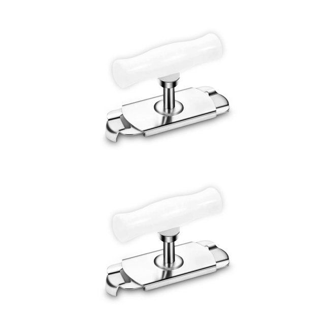 Injueey Abridor de tarros de mermelada de plástico, removedor de tapas de botellas de bebidas, herramienta de apertura, accesorios de cocina que ahorran blanco 2piezas Injueey CBP088599
