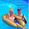 thumbnail image 4 of Diamond Inflatable Pool Buoy Summer Buoy Photo Prop Beach Summer Gift 1 Piece, 4 of 5