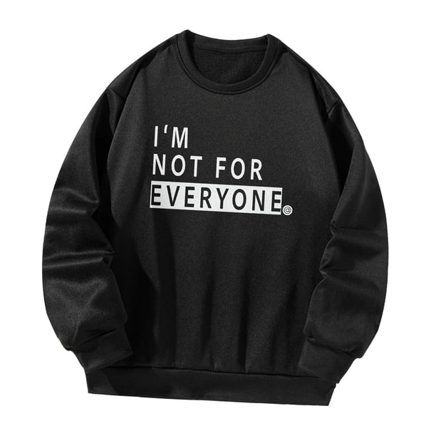 Sudadera de mujer Sudadera con cuello redondo Sudadera de moda de manga larga con cuello redondo Tops M