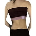thumbnail image 5 of Biekopu Women Summer Elastic Basic Bandeau,Contrast Color Off-shoulder Crop Tops for Streetwear, 5 of 5
