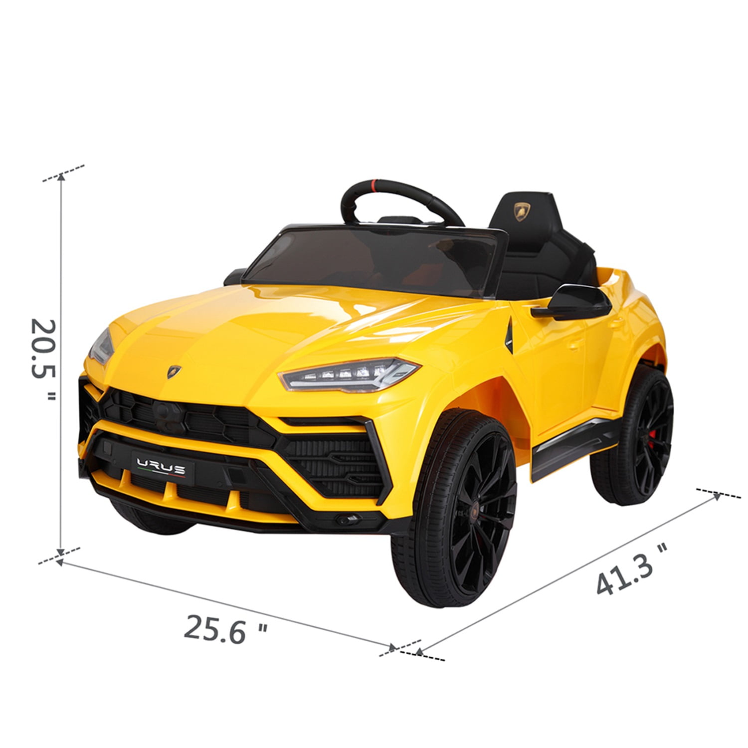 CIPACHO 12V Battery Powered Car Toy for Kids, Kids Electric Car for Toddlers, Ride On Truck with Remote Control, 4 Wheels Off-Road Vehicle, Yellow CIPACHO 12V Battery Powered Car Toy for Kids, Kids Electric Car for Toddlers, Ride On Truck with Remote Control, 4 Wheels Off-Road Vehicle, Yellow