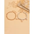thumbnail image 5 of NICKSUN Gold Ankle Bracelets for Women Waterproof Starfish Shell Charm Anklets Trendy Summer Beach Jewelry, 5 of 7