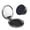 Round Shape, variant on Picia Colored Hearts for Compact Vanity Mirror , Travel Makeup Mirror , Portable Magnifying Cosmetic Mirror for Daily, Work, Business-Heart Shape