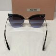 thumbnail image 4 of Miu Miu woman’s sunglasses smu 56T butterfly purple lenses, 4 of 6