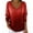Red, variant on Valentine Sweater for Women Elegant Sequin Top Shirt Long Sleeve V Neck Sparkly Solid Color Fashionable Knit Oversized Pullover Blouses