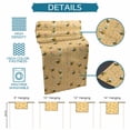 thumbnail image 6 of Yellow Beige Bee Table Runner 48 Inches Long Farmhouse Dress Scarves, Spring Floral Elegant Pastoral Flowers Dining Tablerunner for Coffee Table/Kitchen Island/Party Décor, 13" x 48", 6 of 8