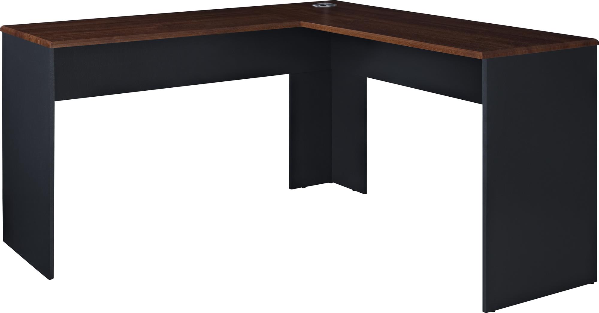 Ameriwood Home Duffield L Desk, Cherry - image 3 of 7
