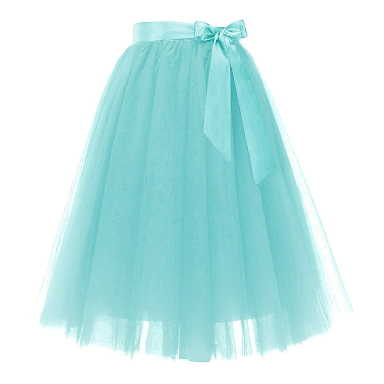 One selling size organza tulle women's skirt.