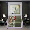thumbnail image 2 of CHOK 2024 Housse de Sofa Réversible Résistante à l'Eau Protège-Meubles Housses de Canapé pour Animaux Smart Leaf Sofa Surdimensionné Noir, 2 of 3