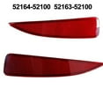 thumbnail image 2 of 1 Pair Car Bumper Reflector Light Lamp For Toyota Yaris 52164-52100 52163-52100, 2 of 5