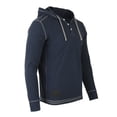 thumbnail image 4 of ZIMEGO Men's Long Sleeve Vintage Thermal Hoodie - Athletic Fit Pullover Hooded Henley Shirts, 4 of 6