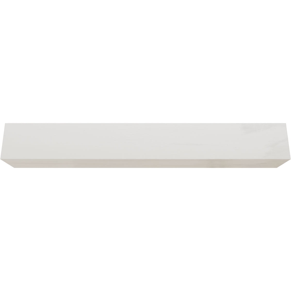 Ekena Millwork 6"W x 4"H x 18'L 3-Sided (U-beam) Rustic Smooth Endurathane Faux Wood Ceiling Beam, Factory Prepped