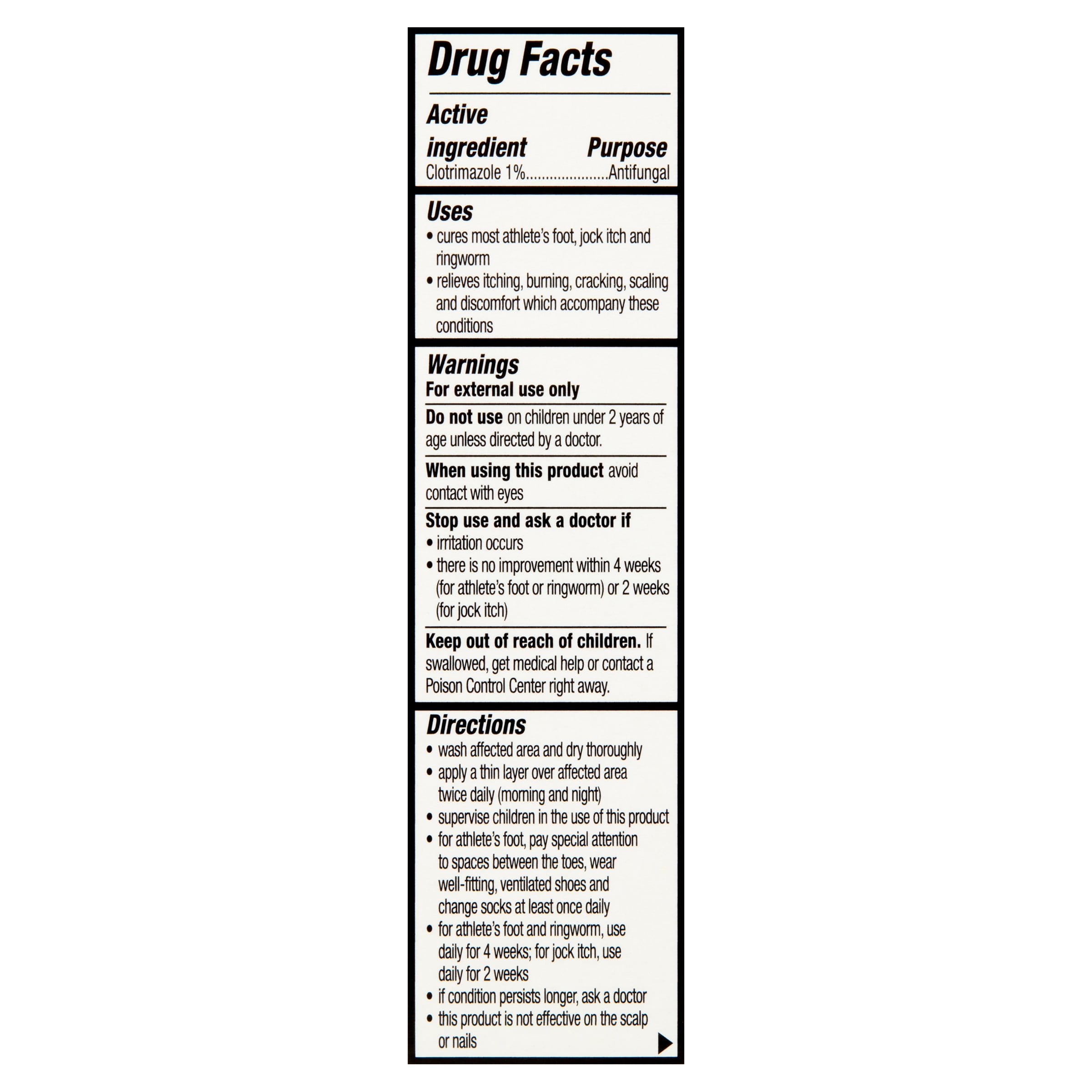 (3 pack) Equate Athlete's Foot Antifungal Cream, 0.5 oz