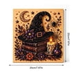 thumbnail image 4 of AMARHH Halloween Ghost Pearl Art DIY Kit, 7.8 x 7.8 Inch Spooky Cute Diamond Painting Crafts, Fall Art Home Decor Gifts for Beginner Seasonal Wall Art Gift, 4 of 7