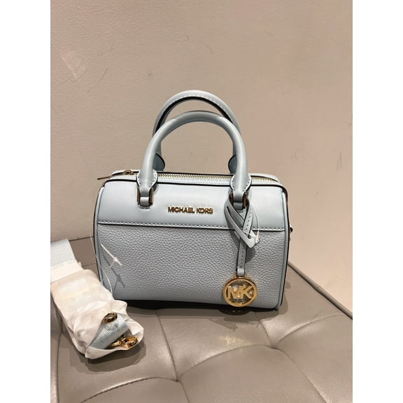 Michael Kors Travel XS MINI Duffle Shoulder Crossbody Handbag Vista Blue