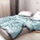 thumbnail image 4 of Edredón de verano de algodón lavado, manta transpirable y acondicionadora, funda de cama ligera para todas las estaciones para el hogar y el dormitorio., 4 of 4
