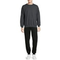 Athletic Works Men's Fleece Crewneck Sweatshirt