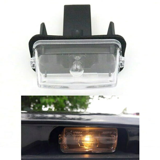 2007 toyota yaris license plate best sale light