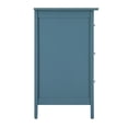 thumbnail image 5 of Dtwnek 3 Drawer Nightstand Beside Table for Living Room, Bedroom, Office, Blue, 5 of 6