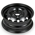 thumbnail image 3 of 14 Inch Wheel for 2006-2017 Hyundai Accent 4 Lug Black Steel Rim, 3 of 5