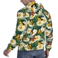 thumbnail image 6 of Salouo Sunflowers And Butterflies Pattern Men's Fall Hoodie Sweatshirt,Sport Hoodie with Pockets for Men Pullover Casual Hooded Sweatshirt-Small, 6 of 7