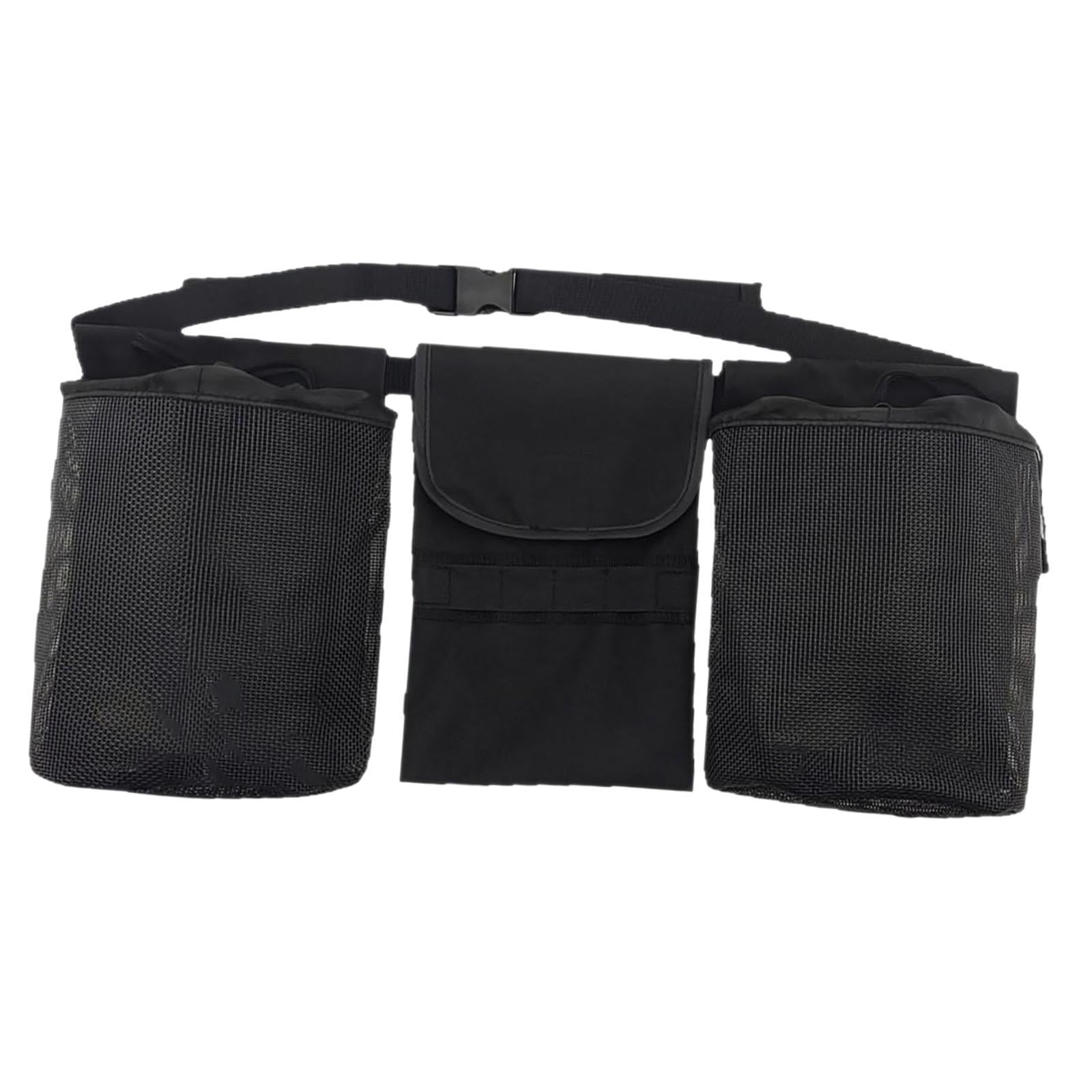 Axioma Rock Collecting Bag Fanny Pack Drawstring Closure Lightweight Foraging Pouch for