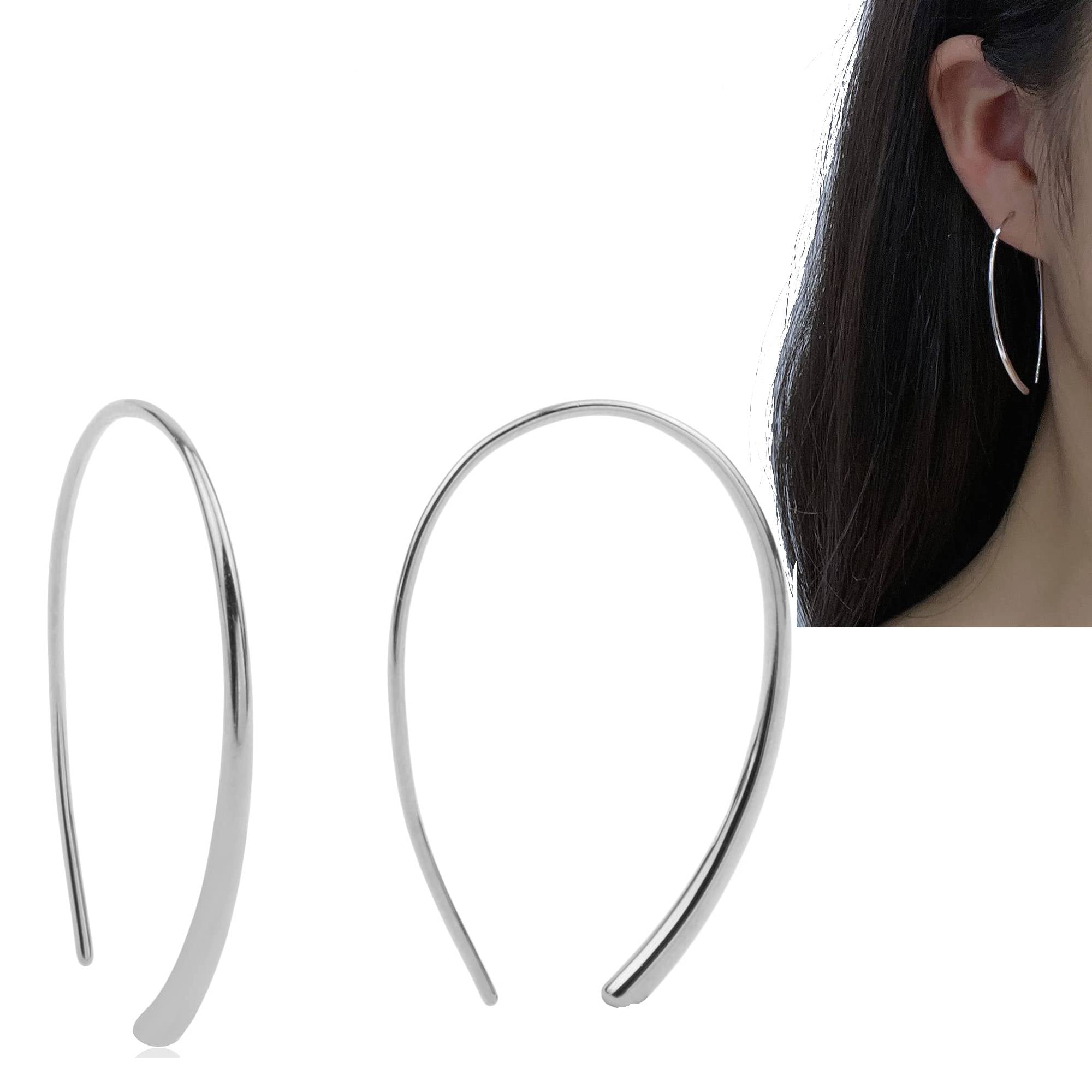 Lovisa Yellow Plastic Open Circle Drop Earrings in 2023