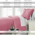thumbnail image 3 of Neutral Solid Color 3-Piece Duvet Cover Set by Southshore Fine Linens, 3 of 9