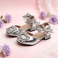 thumbnail image 5 of Zecgelong Girls High Heel Glitter Mary Jane Shoes Little Kid Big Kid 3-10 Years Party School Dance Footwear, 5 of 5