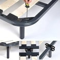 thumbnail image 3 of 2 Pcs Bed Frame Legs,Adjustable Height Center Support Leg for Bed Frame, Bed Center Slat Heavy Suppo, 3 of 5