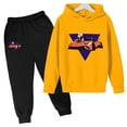 thumbnail image 3 of Abrigo para niños, ropa encantadora, mercancía A4, sudadera con capucha de marca, ropa deportiva, ropa para niñas y niños, pantalón superior, conjunto de moda informal de 2 a 13 años, 3 of 5