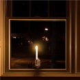 thumbnail image 4 of De Luz De Vela Led Solar Velas De Energía Solar Lámpara De Noche Romántica Sin Llama Lámpara De Pared Luz De Vela Parpadeante Con Ventosas Para Decoración De Ventanas Interiores Al Aire Libre 2 Piezas Methold HA014893-00, 4 of 7