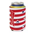 thumbnail image 1 of Budweiser 33764 Budweiser Stars & Stripes Can Cooler, 1 of 1