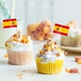 thumbnail image 5 of Country Flag Toothpicks | Cake And Burger Decorative Sticks | Flags For Themed Meals, 5 of 5